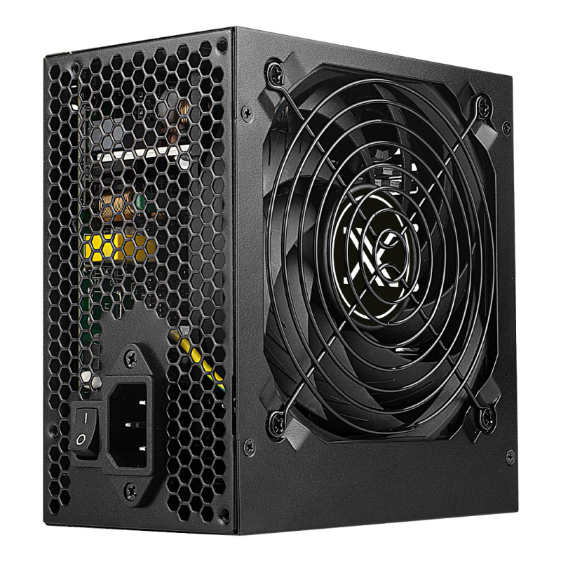 FUENTE DE PODER XZEAL (XZPS500B) XZ500, 500W, ATX, 80 PLUS BRONCE, NO MODULAR, NEGRO