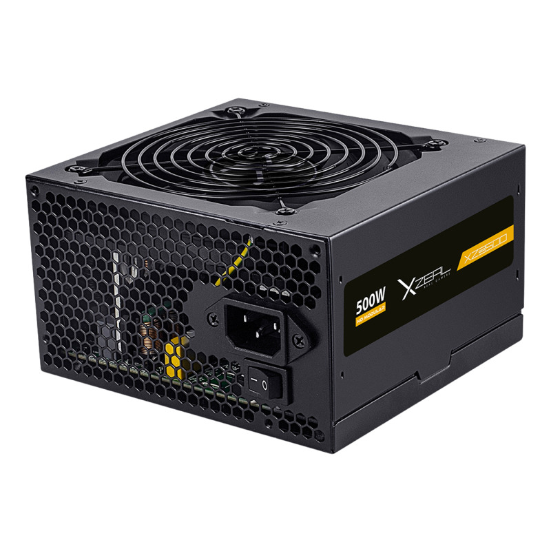 FUENTE DE PODER XZEAL (XZPS500B) XZ500, 500W, ATX, 80 PLUS BRONCE, NO MODULAR, NEGRO image 4