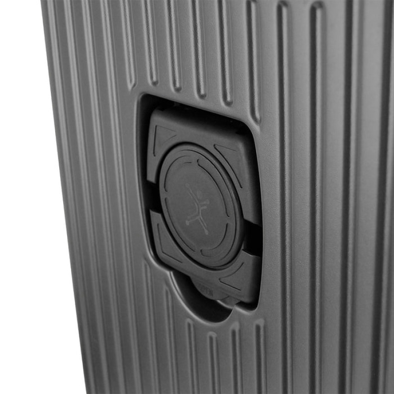 MALETA RIGIDA ROTACION 360 GRADOS EN RUEDAS CON TROLLEY PERFECT CHOICE AIRLY - GRIS image 10