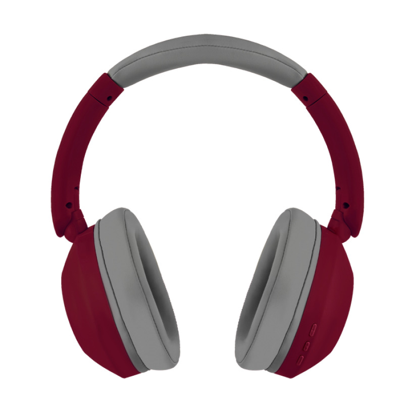 AUDIFONOS ON-EAR INALAMBRICOS PLEGABLES MANOS LIBRES CON BT PERFECT CHOICE SOUNDIA - ROJO image 6