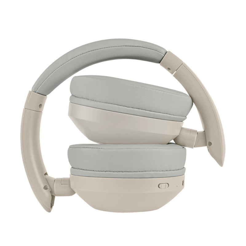 AUDIFONOS ON-EAR INALAMBRICOS PLEGABLES MANOS LIBRES CON BT PERFECT CHOICE SOUNDIA - TAUPE image 7