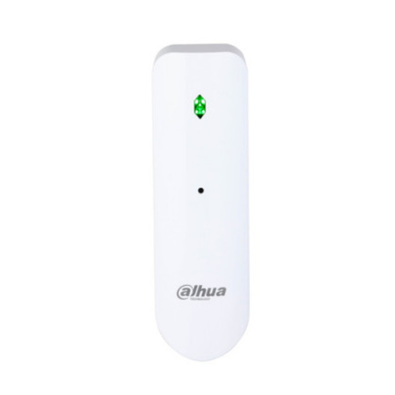 DAHUA ARD512-W2 - Detector de rotura de cristal inalámbrico/ Detección de frecuencias altas y bajas simultaneas / Funciona con cristal templado/ Laminado / Doble hoja /  Armado / Indicador Led / #AlarmasDahua