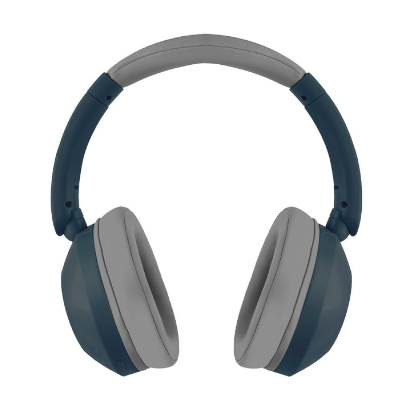 AUDIFONOS ON-EAR INALAMBRICOS PLEGABLES MANOS LIBRES CON BT PERFECT CHOICE SOUNDIA - AZUL image 2