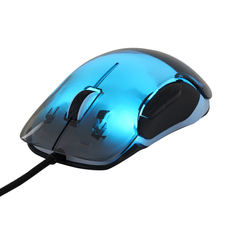 MOUSE VORAGO START THE GAME MO-505 ALAMBRICO RGB NEON HASTA 7,200 DPIS USB TRASPARENTE image 7
