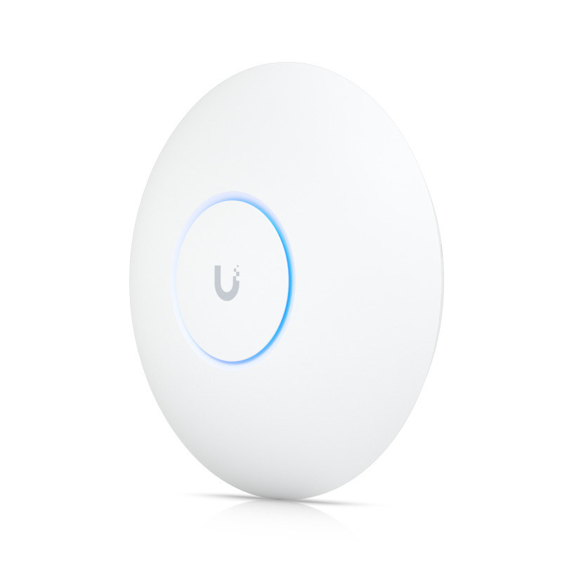 Access Point UniFi WiFi 7 Pro soporta 6 GHz para interior en techo 6 streams totales MUMIMO 2x2 en cada banda tribanda puerto 25 GBE NO incluye POE image 4