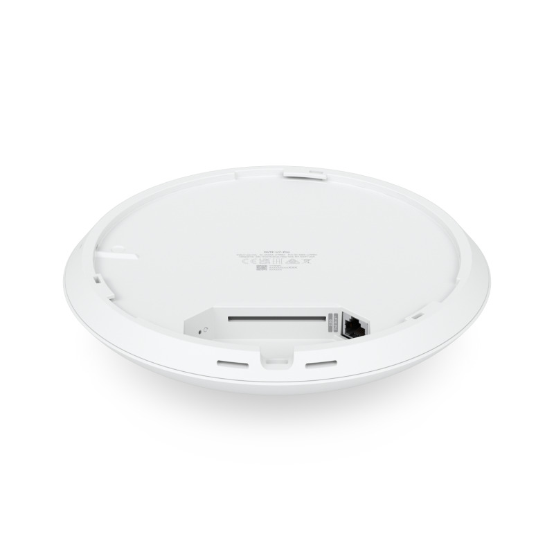 Access Point UniFi WiFi 7 Pro soporta 6 GHz para interior en techo 6 streams totales MUMIMO 2x2 en cada banda tribanda puerto 25 GBE NO incluye POE image 8