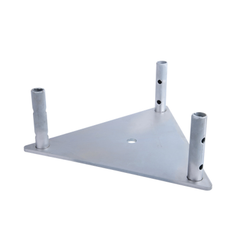 Base Triangular para Tramo STZ45 Galvanizado Electrolítico