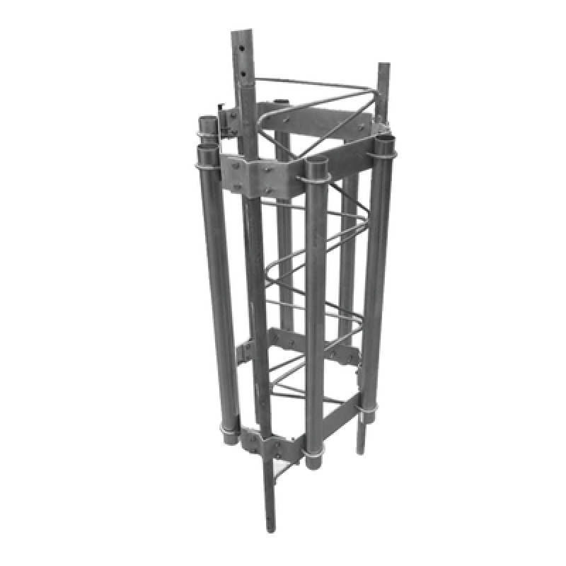 Herraje para 6 antenas sectoriales compatible con tramo STZ35G image 2