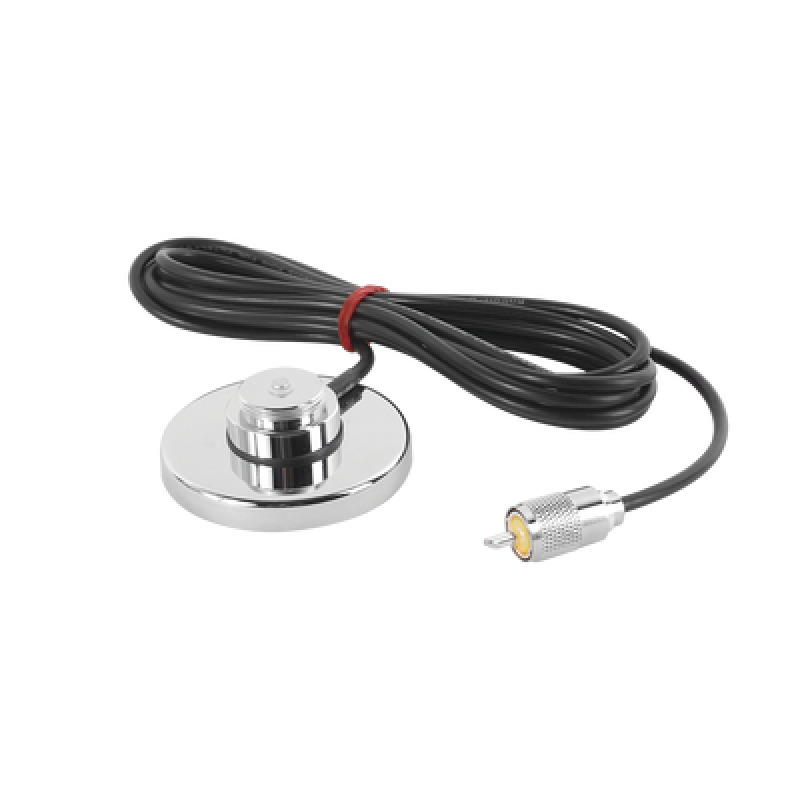Montaje Magnético para Antenas de 3/4NMO 35 m de Cable RG58U y Conector UHF PL259 Macho