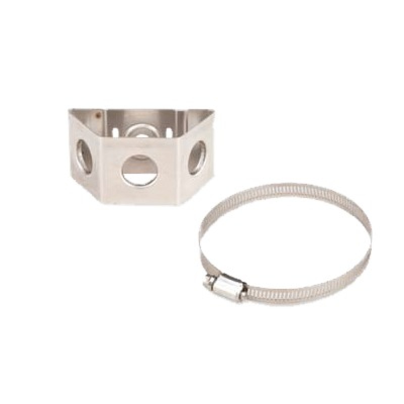 Adaptador de sujetadores de presión Instalación en un tubo con diámetro de 1 a 2 Paquete de 10 piezas