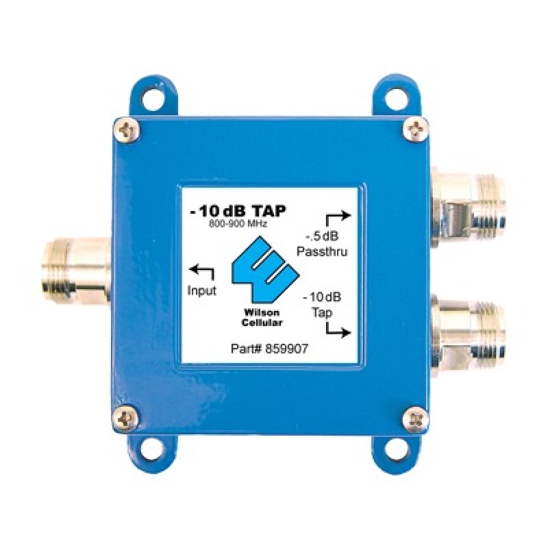 Separador TAP 10 dB con rango de frecuencia de 700 a 2500 MHz Ideal para separar la antenas a diferentes longitudes de cable coaxial 50 Ohm con conectores N Hembra image 2