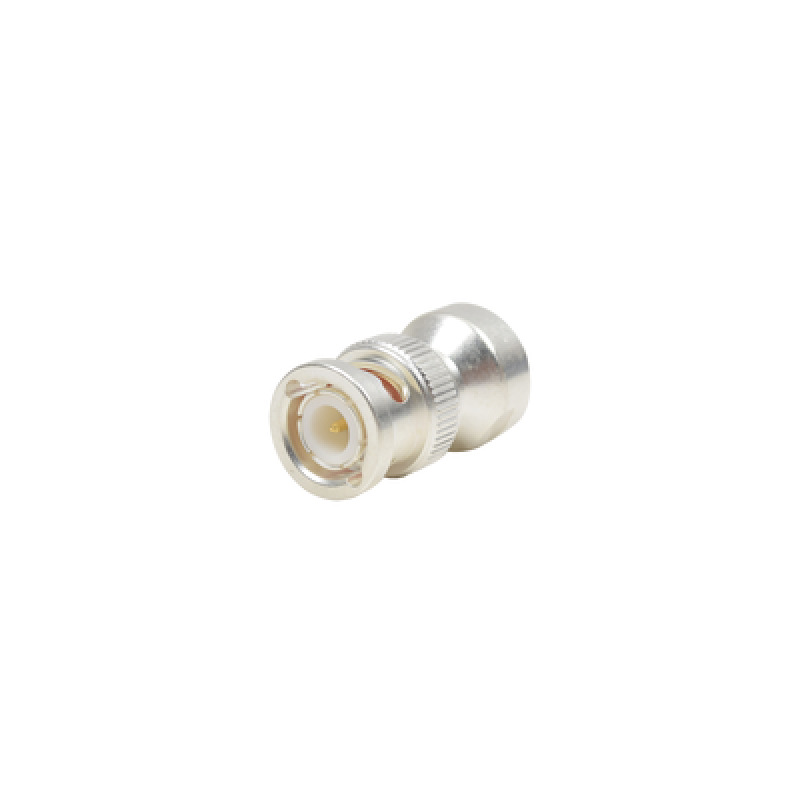 Adaptador UNIDAPT Hembra a BNC Macho Plata / Oro / Teflón