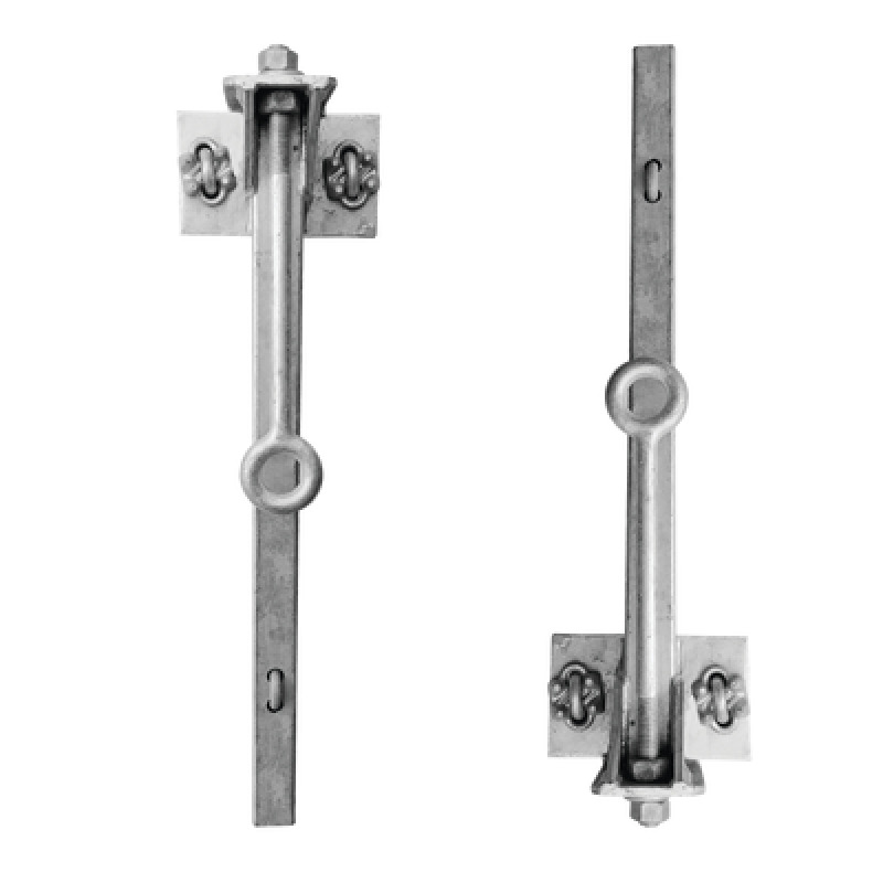 Par de Herrajes para sujeción de línea de vida para STZ60G image 2