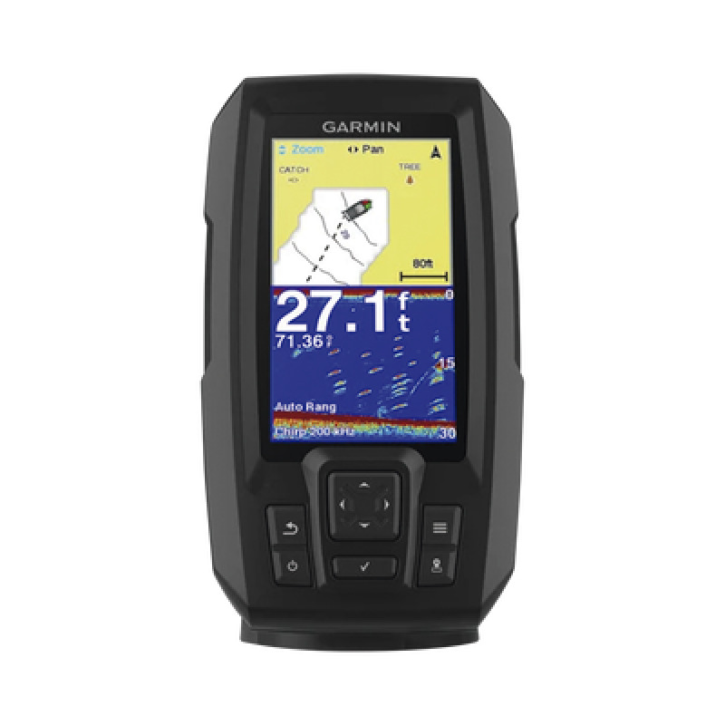 Ecosonda STRIKER Plus 4 con pantalla de 43 y transductor de doble haz