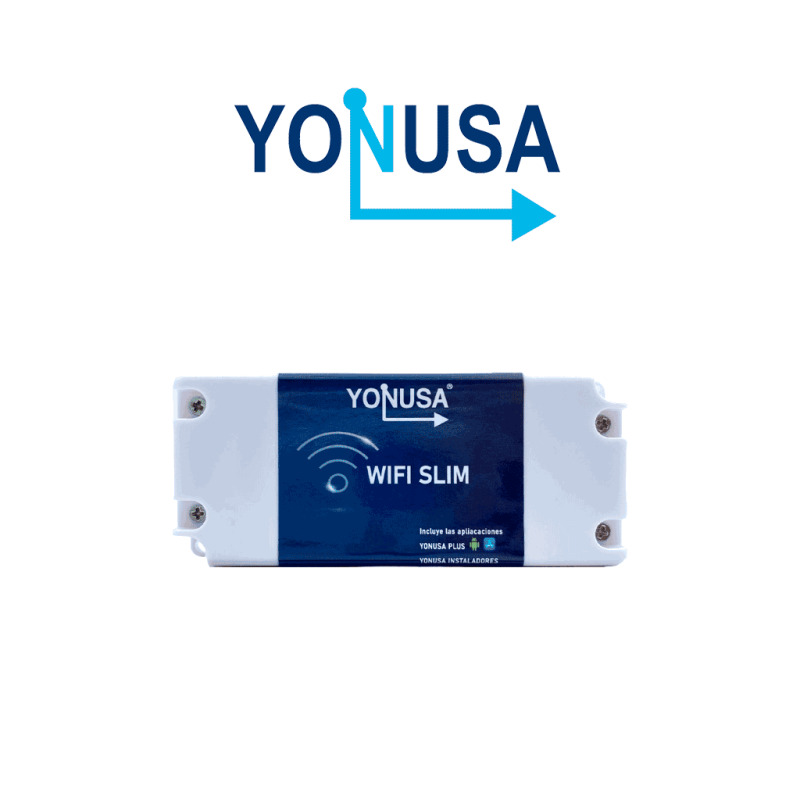 YONUSA WIFI SLIM - Módulo Wifi Uso con aplicación gratuita Yonusa Plus compatible con sistemas iOS y Android