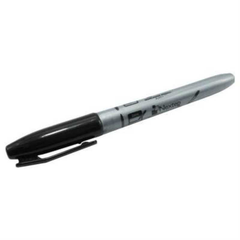 MARCADOR PERMANENTE NEXTEP PUNTO FINO 2MM NEGRO C/12 PZAS image 2
