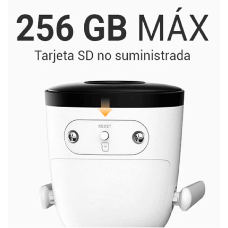 IMOU Bullet 2C 3Mp (IPC-K3DN-3H0WF) - Cámara IP Bullet WiFi de 3MP cuenta con micrófono integrado, 102° de visión, H.265, lente de 2.8mm, detección de humanos, IR 30m, IP67 y ranura MicroSD. #TopIMOU image 3