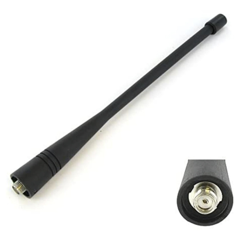 Antena UHF Helicoidal 450512 MHz Versión Mejorada conector SMA Hembra Para Radios TK3402 NX300 NX320 TK3000