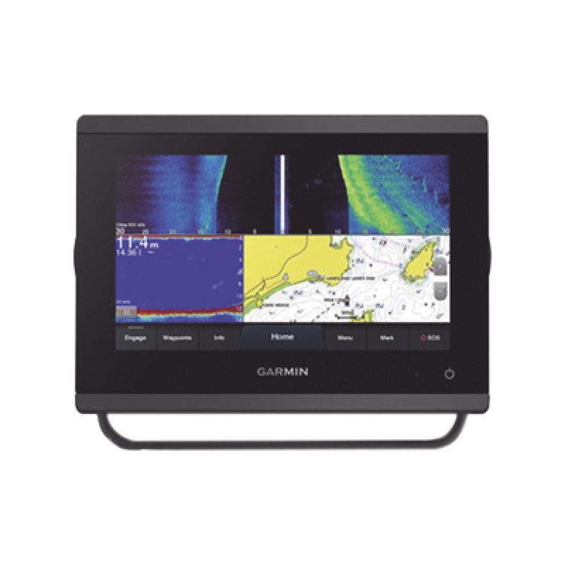 GPSMAP 723xsv Sondas SideVü ClearVü y CHIRP tradicionales con mapa base mundial