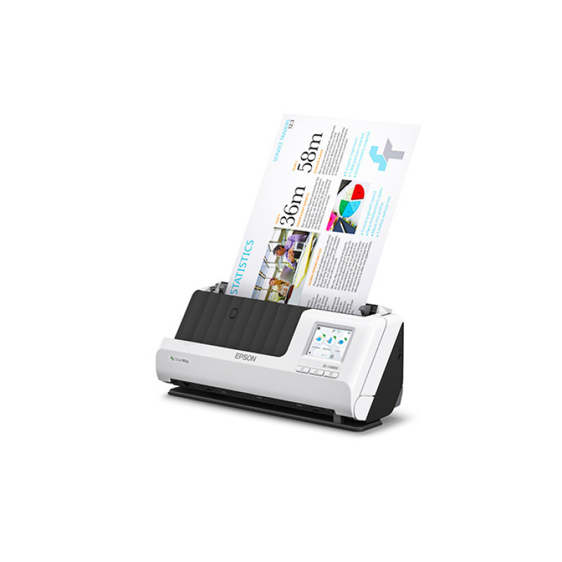 ESCANER EPSON WORKFORCE ES-C380W, 30 PPM / 60IPM, 600D PI,1200 DPI, LED RGB, USB, WIFI image 3