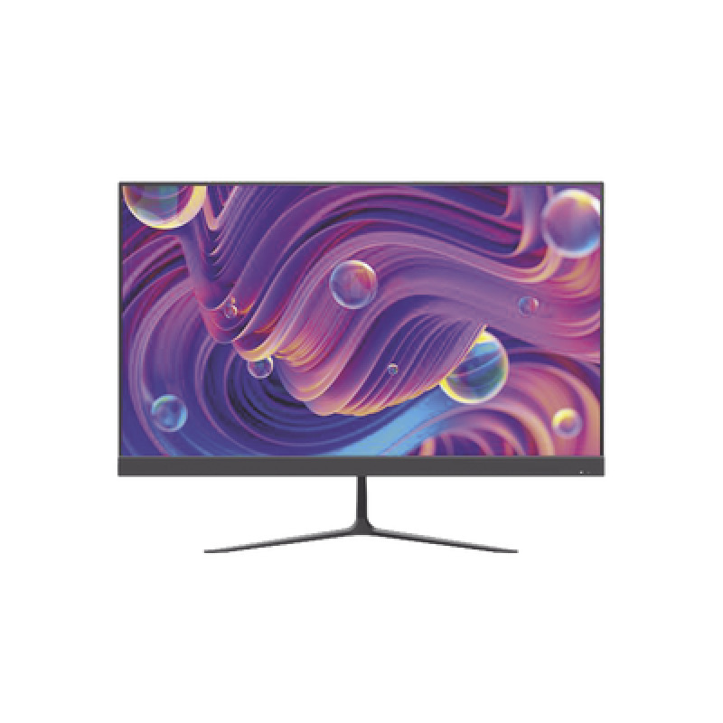 Monitor LED Full HD 1080p de 238 / Ideal para CCTV Oficina y Hogar / Entrada HDMIVGA / Montaje VESA  75 X 75 / Uso 16/7 / Backlight ELED / Ultra Delgado