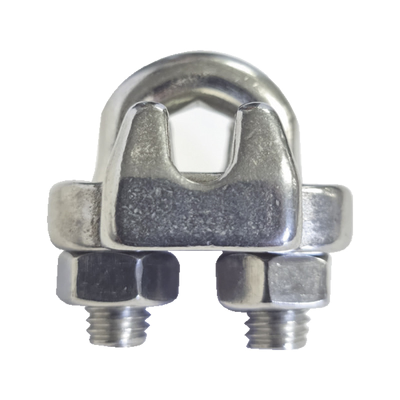 Nudo/ Perro/ Abrazadera Acero Forjado para Cable de 3/8 Acero Inoxidable image 2