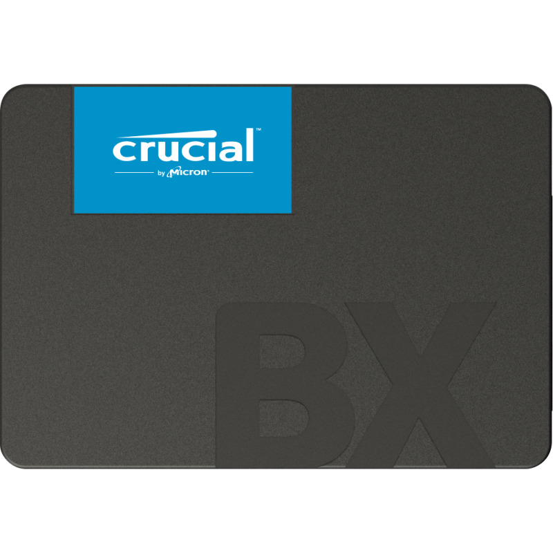 UNIDAD SSD 2.5" CRUCIAL 500GB (CT500BX500SSD1) SAT3, 7MM, 3D NAND