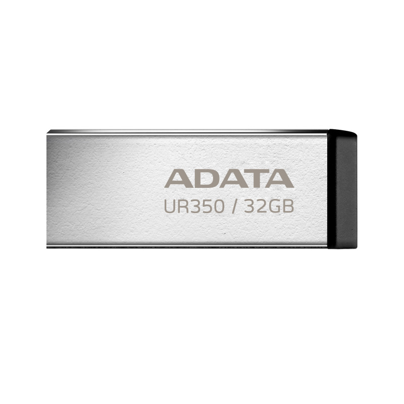 Memoria Adata 32GB USB UR350 3.2 metal negro resistente agua  golpes  polvo