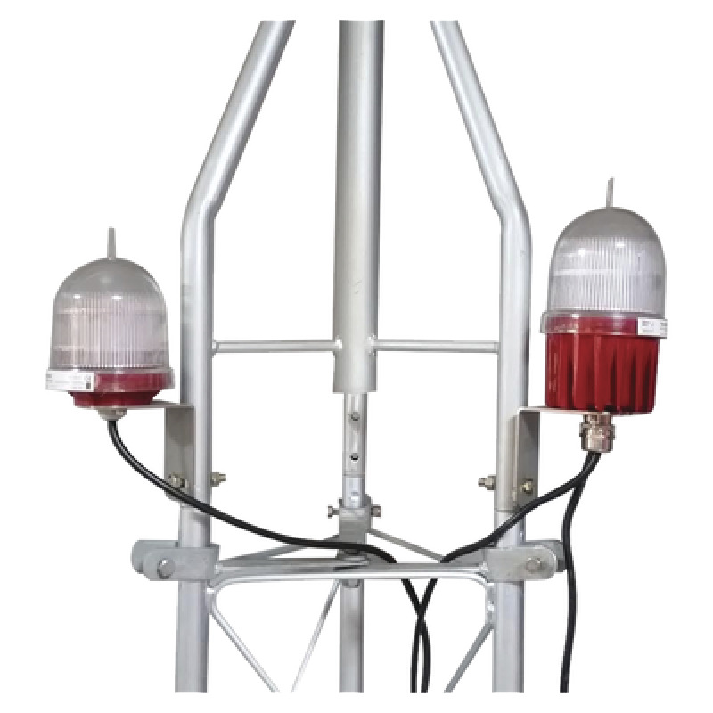 Lámpara de Obstrucción Doble tipo L810 Certificada Voltaje de operación 110 Vca