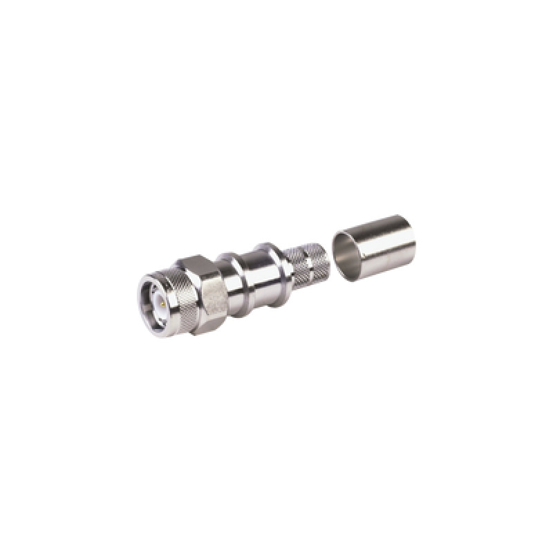 Conector TNC Macho Plegable con Pin Cautivo para cables Tipo RG8
