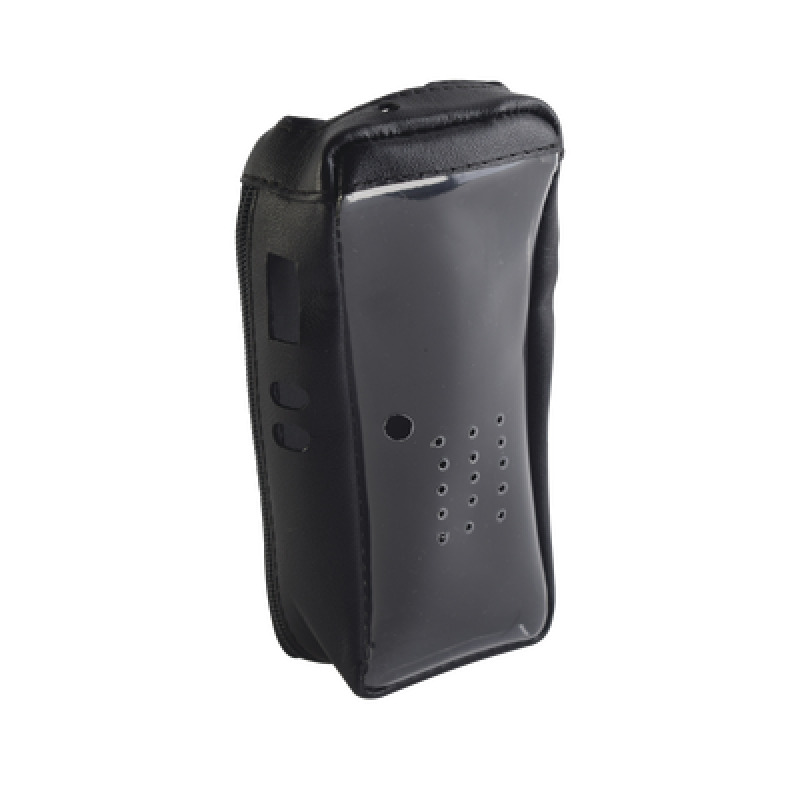 Funda de piel reforzada con visor frontal transparente para radios NX200 NX300 image 2