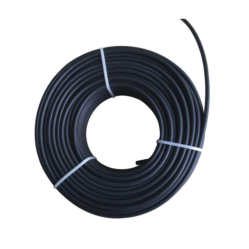 Cable Fotovoltaico Negro / 10 mm  8 AWG / Material COBRE /  2000V / Rollo de 50 metros