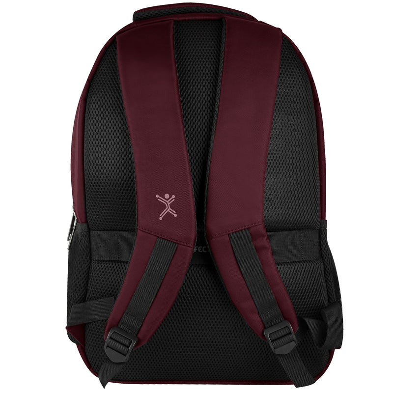 MOCHILA PERFECT CHOICE PARA LAPTOP 15.6 - 17 PULGADAS COMFORT - BURGUNDY image 5
