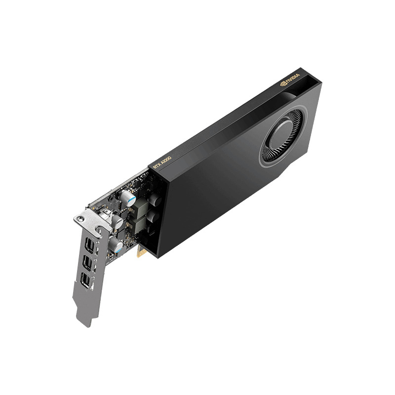 TARJETA DE VIDEO PNY NVIDIA QUADRO RTX A1000/8GB/GDDR6/PCIE 4.0 16X/4X MDP/BAJO PERFIL/GAMA MEDIA/DISEÑO