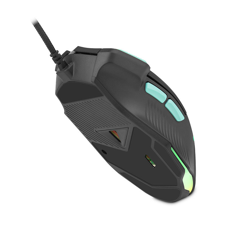 Getttech GPM-RGBWR-G1-BK ratón Juego Diestro USB tipo A 7200 DPI image 4