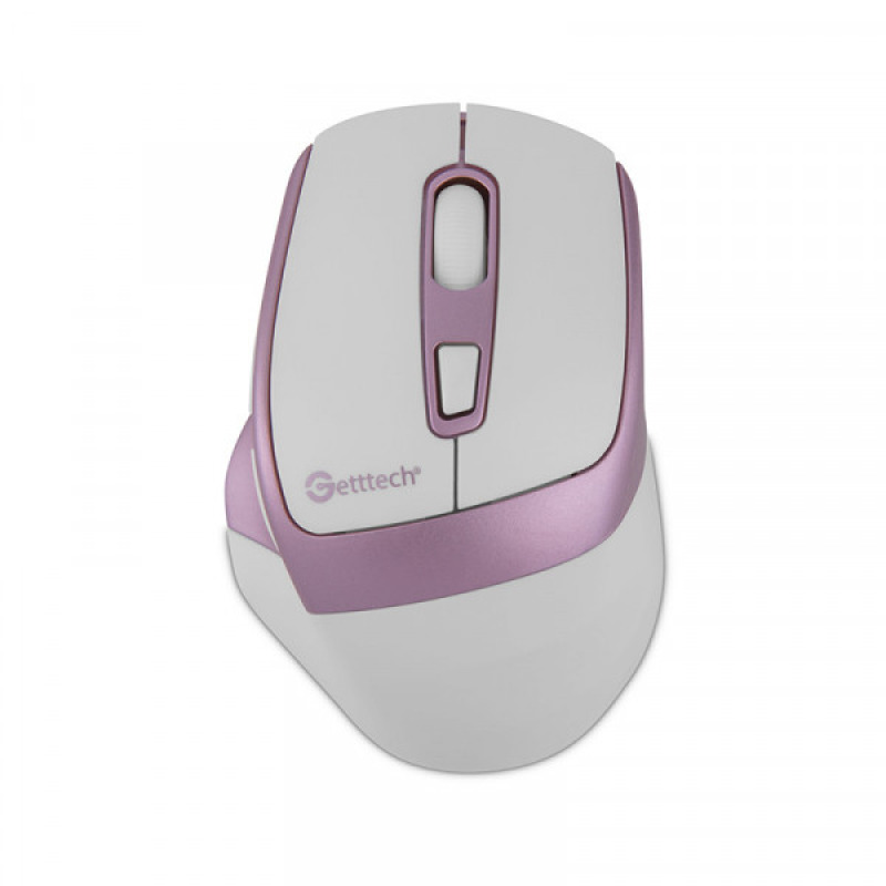 Getttech GGM-STDBW-01-PK ratón Oficina Diestro RF inalámbrico + bluetooth 7200 DPI