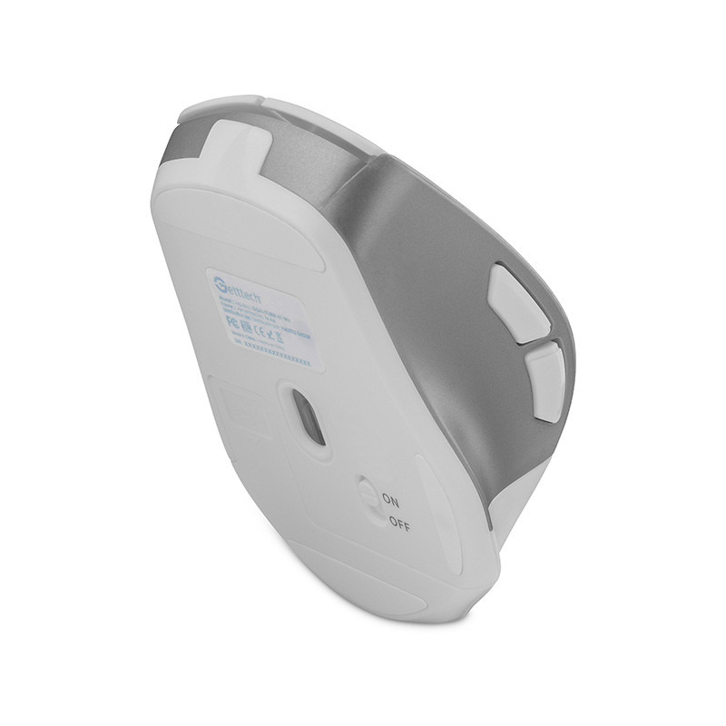 Getttech GGM-STDBW-01-WH ratón Oficina Diestro RF inalámbrico + bluetooth 7200 DPI image 4