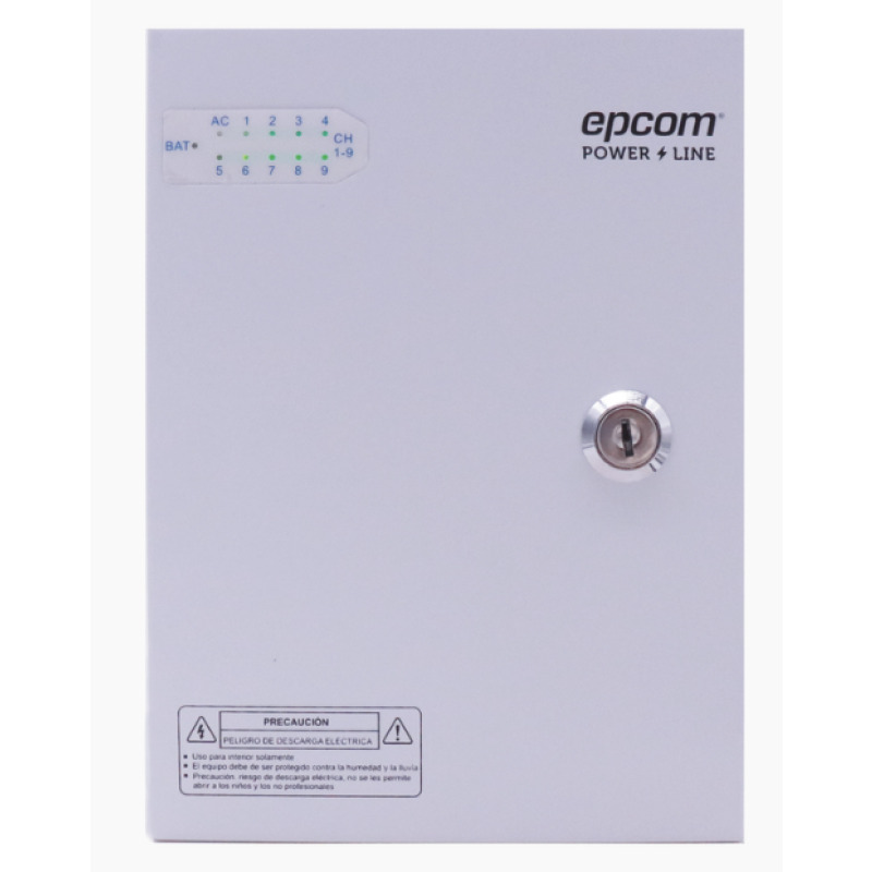 Fuente PREMIUM / 1115 V / 9 canales / 16 A / Alta tecnología en seguridad / Doble ventilador / Hasta 18 Amperes por Salida / Filtro de ruido por canal / Diseño de alta gama