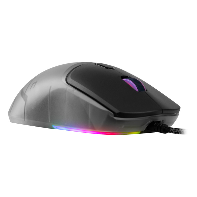 MOUSE GAME FACTOR MOG530, CARCASAS INTERCAMBIABLES, PIXART 3327, 12,000 DPI, RGB, USB, NEGRO image 9