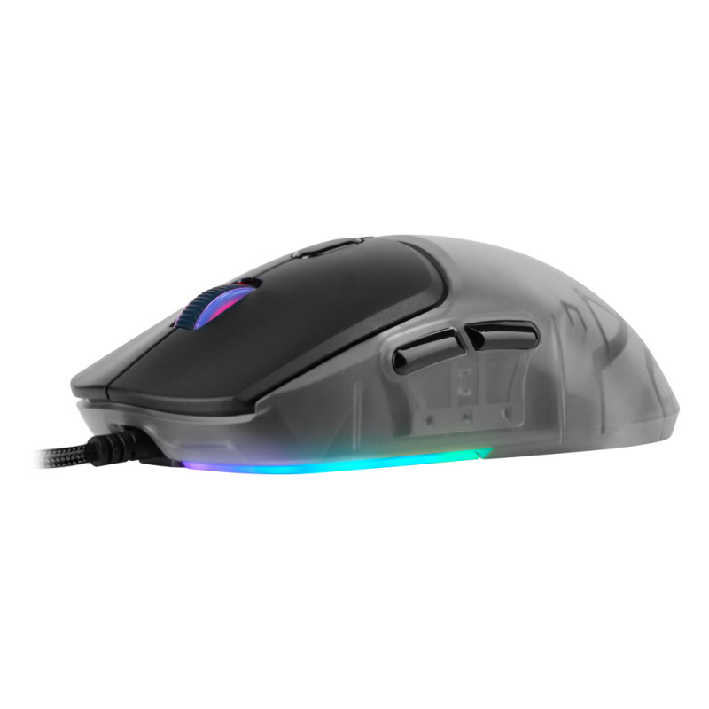 MOUSE GAME FACTOR MOG530, CARCASAS INTERCAMBIABLES, PIXART 3327, 12,000 DPI, RGB, USB, NEGRO image 10