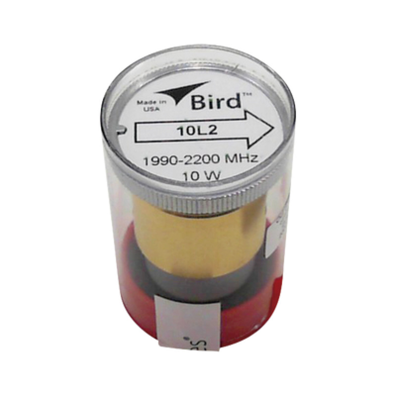 Elemento de 10 Watt en linea 7/8 para Wattmetro BIRD 43 en Rango de Frecuencia de 19902200 MHz