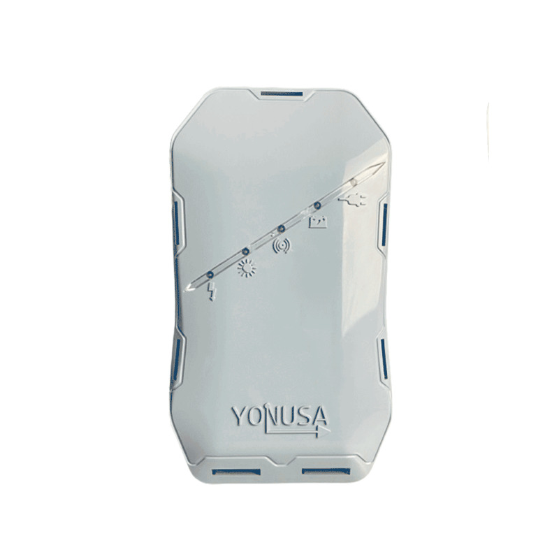 YONUSA EYHS1BAT Energizador de nueva generación para solución de cerco eléctrico. Cubre 500 metros lineales o 100 metros en 5 líneas  y batería de respaldo de 12VDC a 4.5 Ah image 2