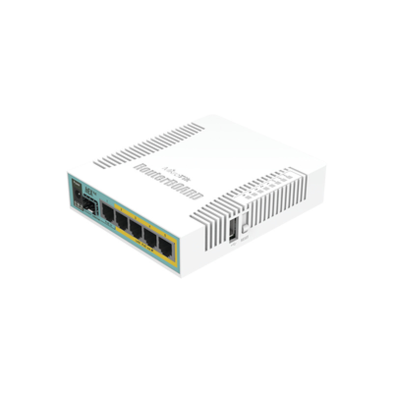hEX PoE Routerboard 5 puertos Gigabit Ethernet PoE 8023at 1 Puerto USB image 2