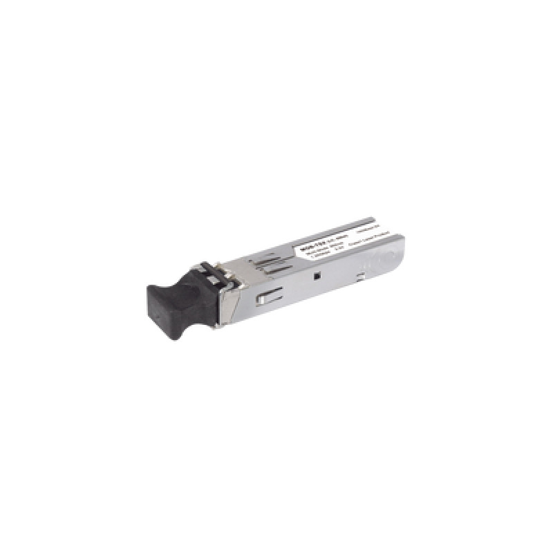 Transceptor Industrial Puerto SFP 1000BASE LX Conector LC Fibra Monomodo Hasta 20 km Soporta Temperatura de 40 a 75C