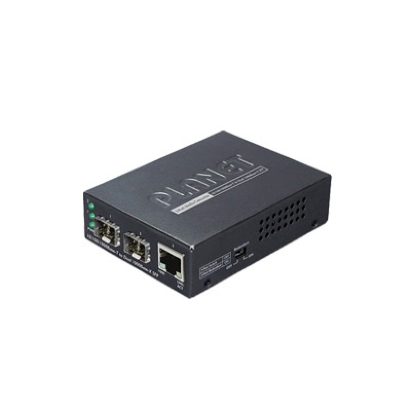 Convertidor de Medios con Doble Puerto SFP 1000BASEFX/SX/LX y Puerto Ethernet 1000BaseT image 2