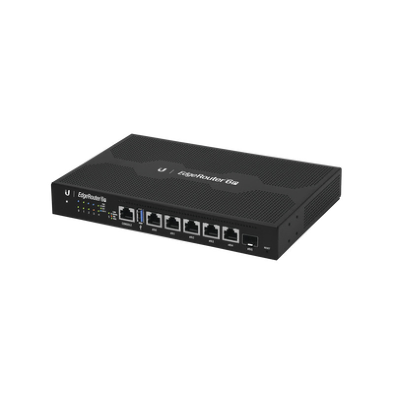 EdgeRouter 6 PoE pasivo 24 V con 5 puertos 10/100/1000 Mbps  1 puerto SFP con funciones avanzadas de ruteo image 3