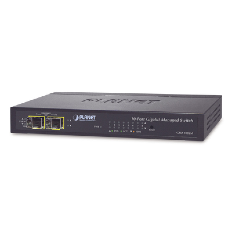 Switch Administrable de Escritorio 8 puertos Giga  2 puertos SFP image 2