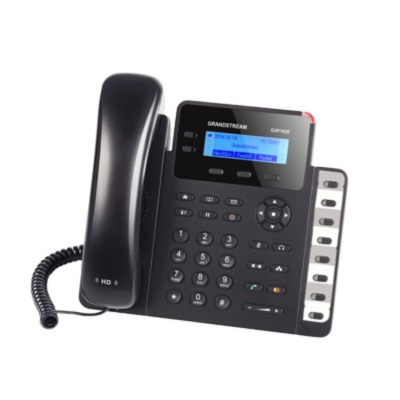 Teléfono IP SMB de 2 líneas con 3 teclas de función 8 teclas BLF y conferencia de 3 vías PoE image 2