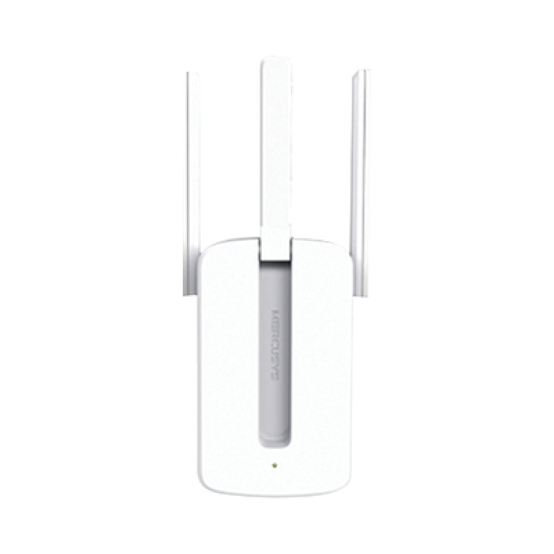 Repetidor / Extensor de Cobertura WiFi N / MUMISO / 300 Mbps 24 GHz / 3 antenas externas / Botón WPS