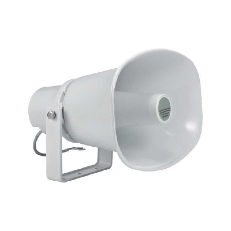 Altavoz para Exterior | Tipo Trompeta | 1530W | 70/100V | IP66 | Material ABS | Bracket de Metal